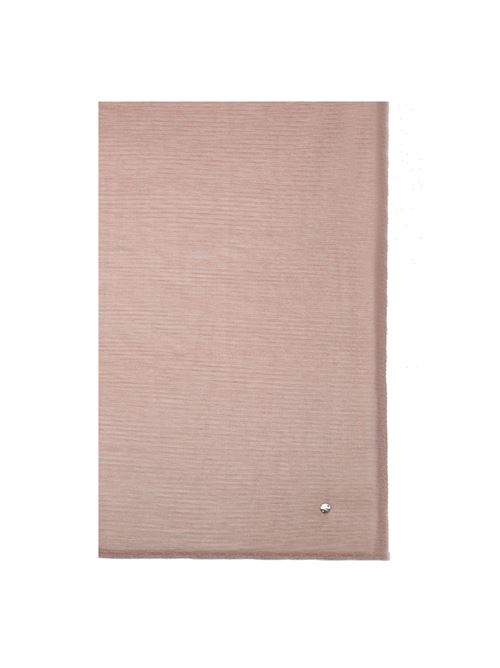 LIU JO PLEATED LUREX STOLE - PEACH - Liu Jo | 2A4010T0300.51516